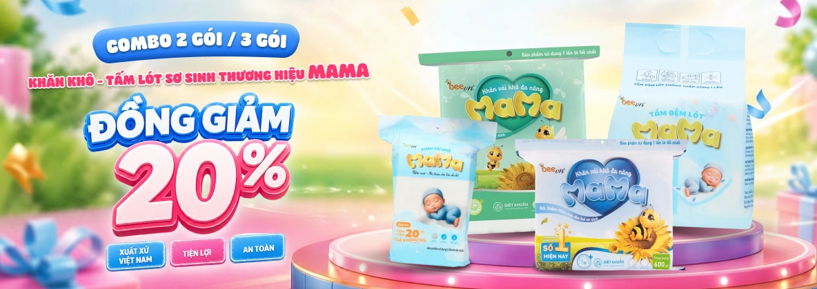 Banner khăn giấy